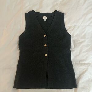 A New Day Gray Sweater Top